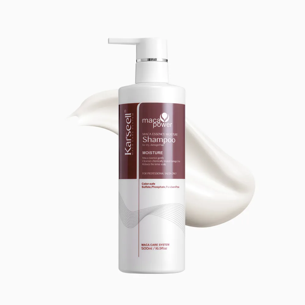 Champú reparador profundo con aceite de argán Karseell para cabello dañado